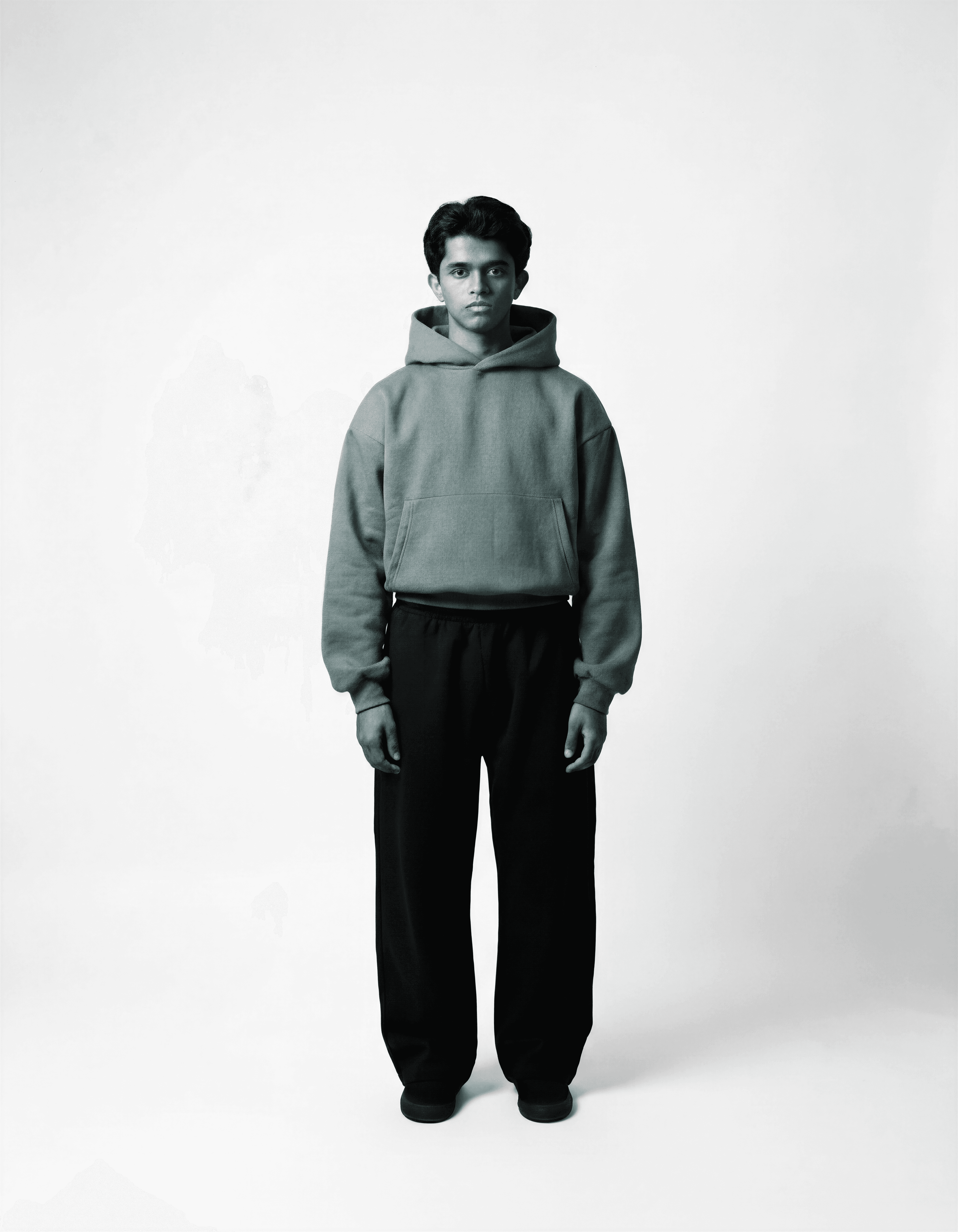 V1 Hoodie in Gunmetal Grey